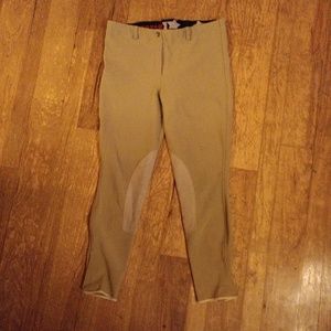 Equistar Riding Pants. Suede knees Ribbed Breeches